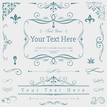 Vintage ornamental design elements | Free stock vector - 553967