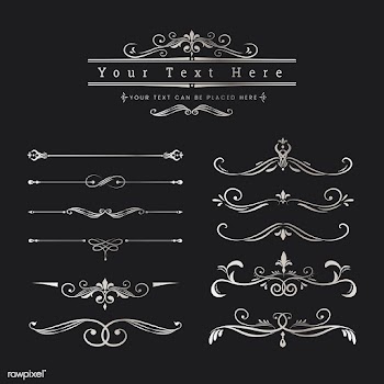 Vintage ornamental design elements | Free stock vector - 553982