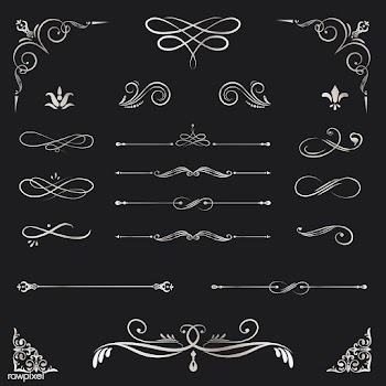 Vintage ornamental design elements | Free stock vector - 554017