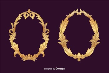 Vintage ornamental logo set Free Vector