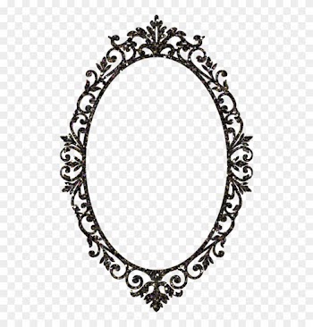 Vintage Ornaments - Vector Vintage Oval Frame