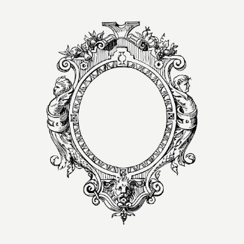 Vintage ornate frame clipart psd. | Free PSD Illustration - rawpixel