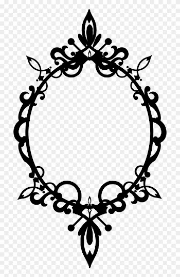Vintage Oval Border Clip Art For Kids - Fancy Oval Frame Png