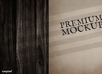 Vintage paper mockup illustration | Free stock psd mockup - 578661