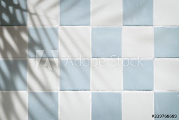 Vintage pastel tiles background