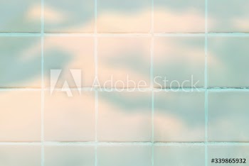 Vintage pastel tiles background