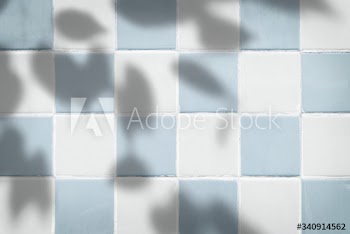 Vintage pastel tiles background