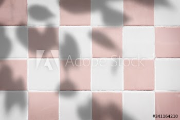Vintage pastel tiles background