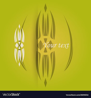 Vintage pattern on background for retro design vector image