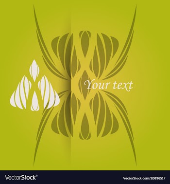 Vintage pattern on background for retro design vector image