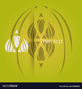 Vintage pattern on background for retro design vector image