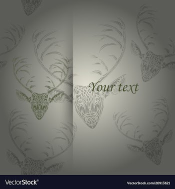 Vintage pattern on background for retro design vector image