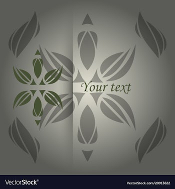 Vintage pattern on background for retro design vector image