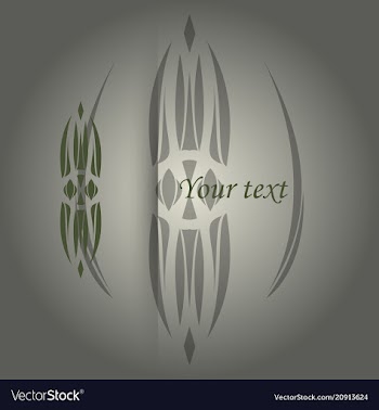 Vintage pattern on background for retro design vector image