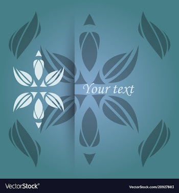 Vintage pattern on background for retro design vector image