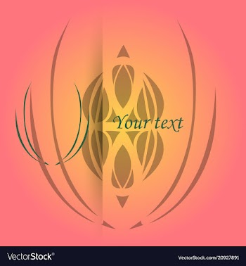 Vintage pattern on background for retro design vector image
