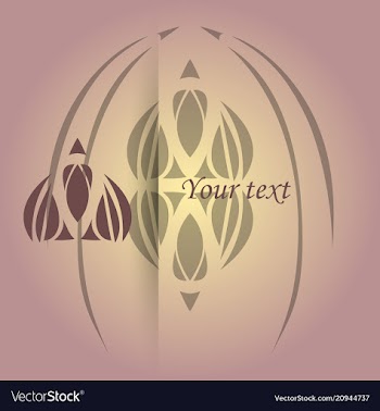 Vintage pattern on background for retro design vector image
