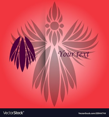 Vintage pattern on background for retro design vector image