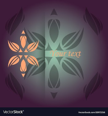 Vintage pattern on background for retro design vector image