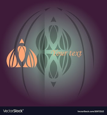 Vintage pattern on background for retro design vector image