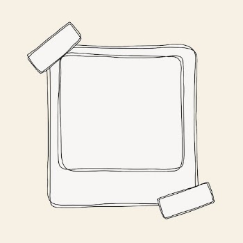 Vintage photo frame, doodle collage | Free PSD - rawpixel