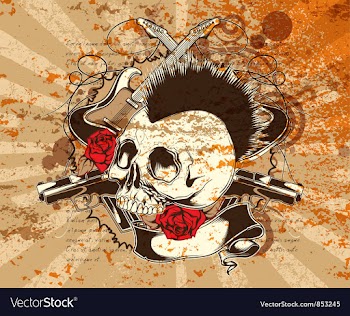 Vintage poster vector image