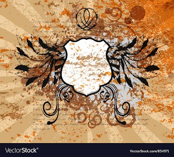 Vintage poster vector image