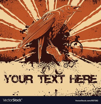 Vintage poster vector image