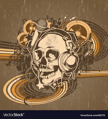 Vintage poster vector image