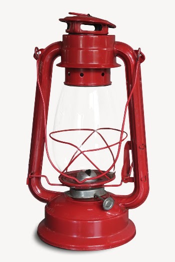 Vintage red lantern collage element, | Free PSD - rawpixel