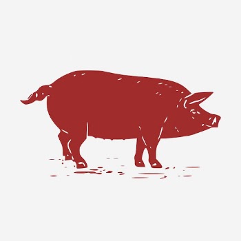 Vintage red pig, farm animal | Free Photo Illustration - rawpixel