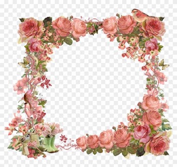 Vintage Replica Borderart 3a By Bnspyrd On Deviantart - Frame Vintage Floral Border