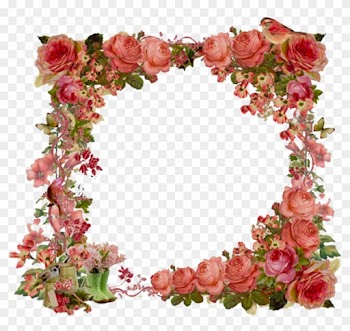 Vintage Replica Borderart 3b By Bnspyrd - Frame Vintage Floral Border