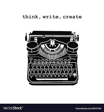 vintage retro typewriter inspired storytellers