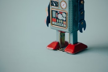 Vintage Robot Feet