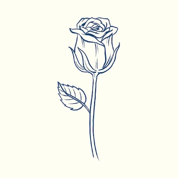 Vintage rose flower tattoo art, | Free PSD Illustration - rawpixel