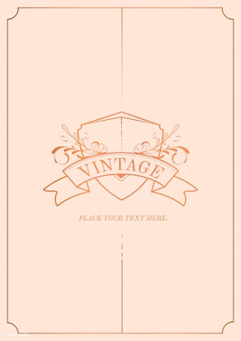 Vintage rose gold art nouveau wedding invitat.. | Free stock vector - 519529