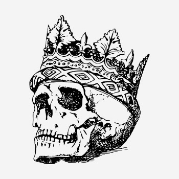 Vintage royal skull hand drawn | Free Photo - rawpixel