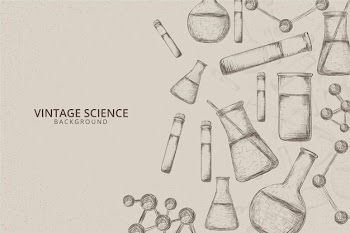 Vintage science background Free Vector