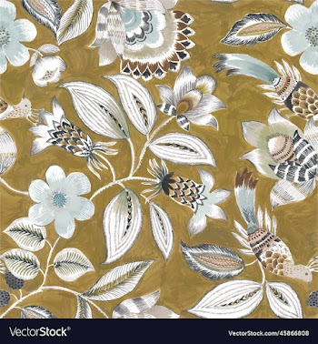 vintage seamless repeat pattern design fabric text