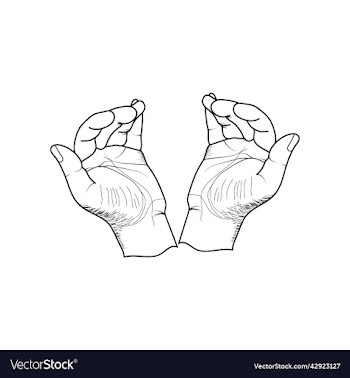 vintage sketches style hands