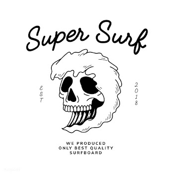 Vintage skull and word design vector | Free stock vector - 516969