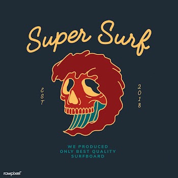 Vintage skull and word design vector | Free stock vector - 516994