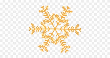 Vintage Snowflake Clipart - Transparent Background Snowflake Clipart