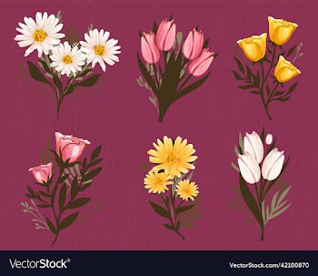 vintage spring floral collection