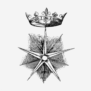 Vintage star emblem hand drawn | Free Photo - rawpixel