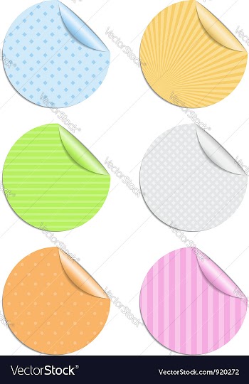  					Vintage Stickers vector image														
