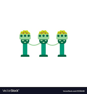 Vintage stone fence balustrade balusters with the vector image