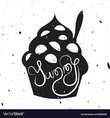  					Vintage style card with frozen yogurt vector image														