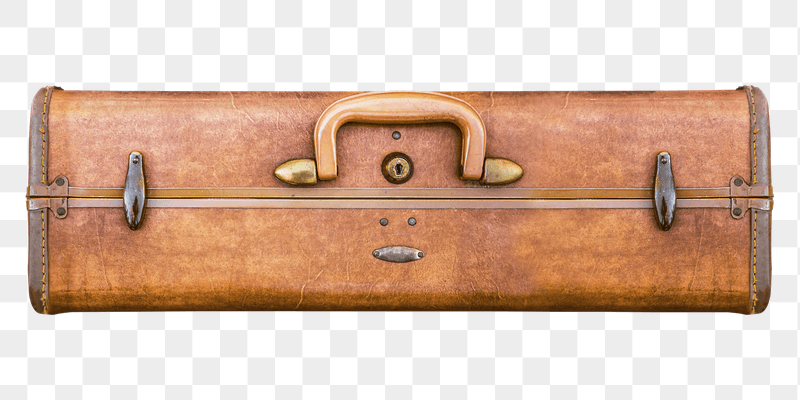 Vintage suitcase png sticker, transparent | Free PNG - rawpixel